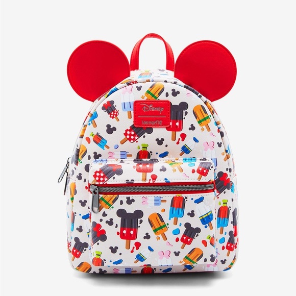 Loungefly Disney Mickey Mouse & Friends Popsicle Mini Backpack - Picture 1 of 4